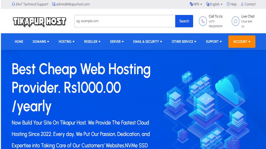 Tikapur Host WHMCS Themes - WHMCS Marketplace